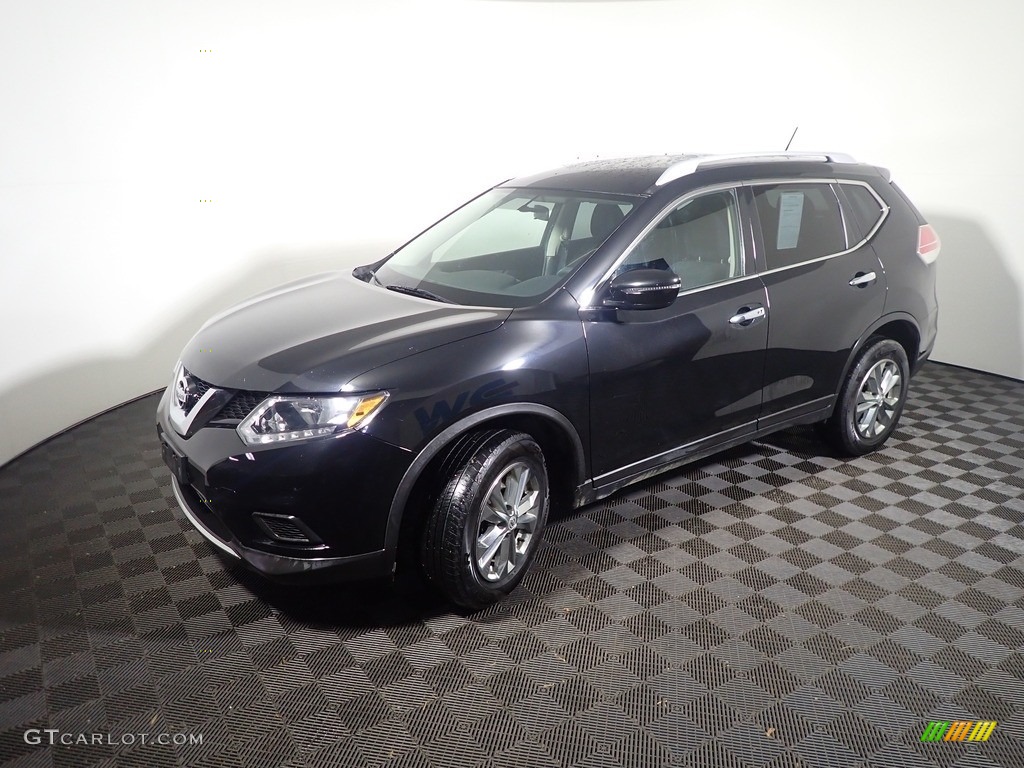 2016 Rogue SV AWD - Magnetic Black / Charcoal photo #8