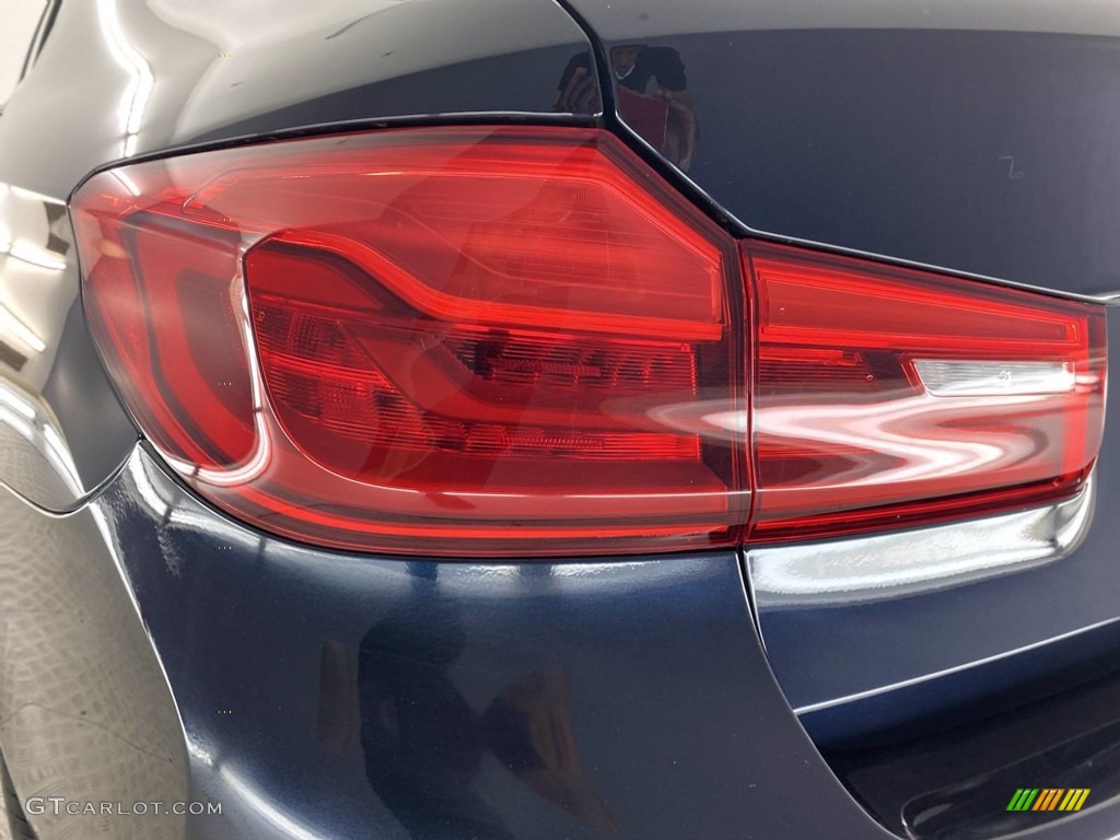 2018 5 Series 540i Sedan - Carbon Black Metallic / Cognac photo #9