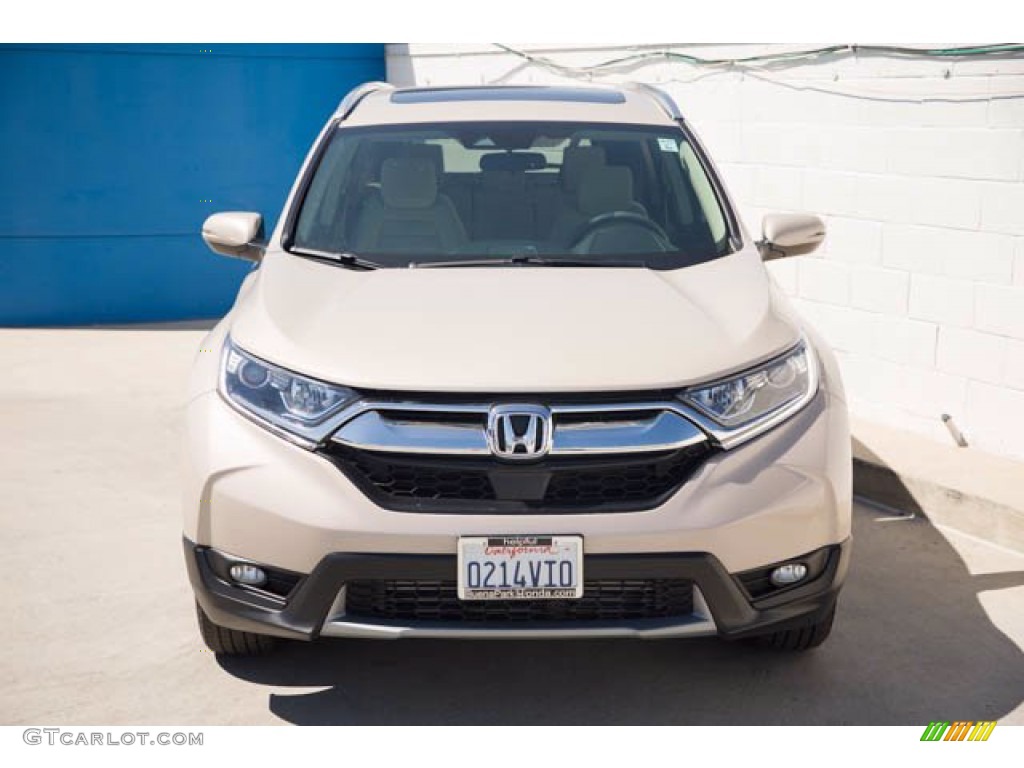 2018 CR-V EX AWD - Sandstorm Metallic / Ivory photo #7