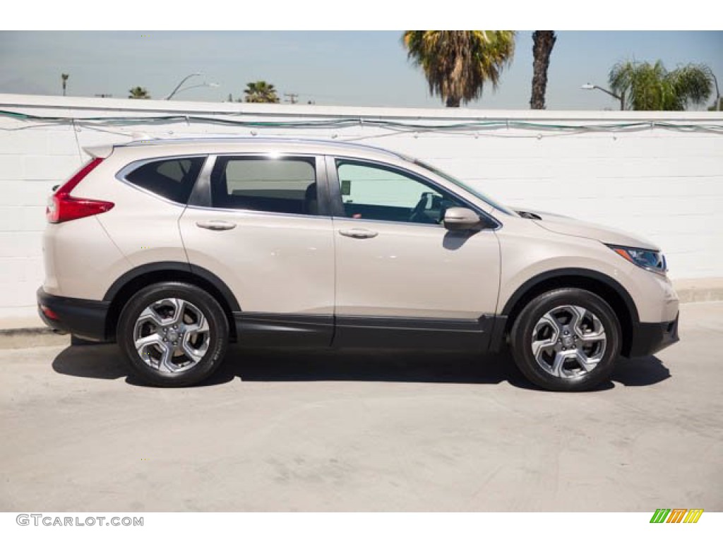 2018 CR-V EX AWD - Sandstorm Metallic / Ivory photo #10