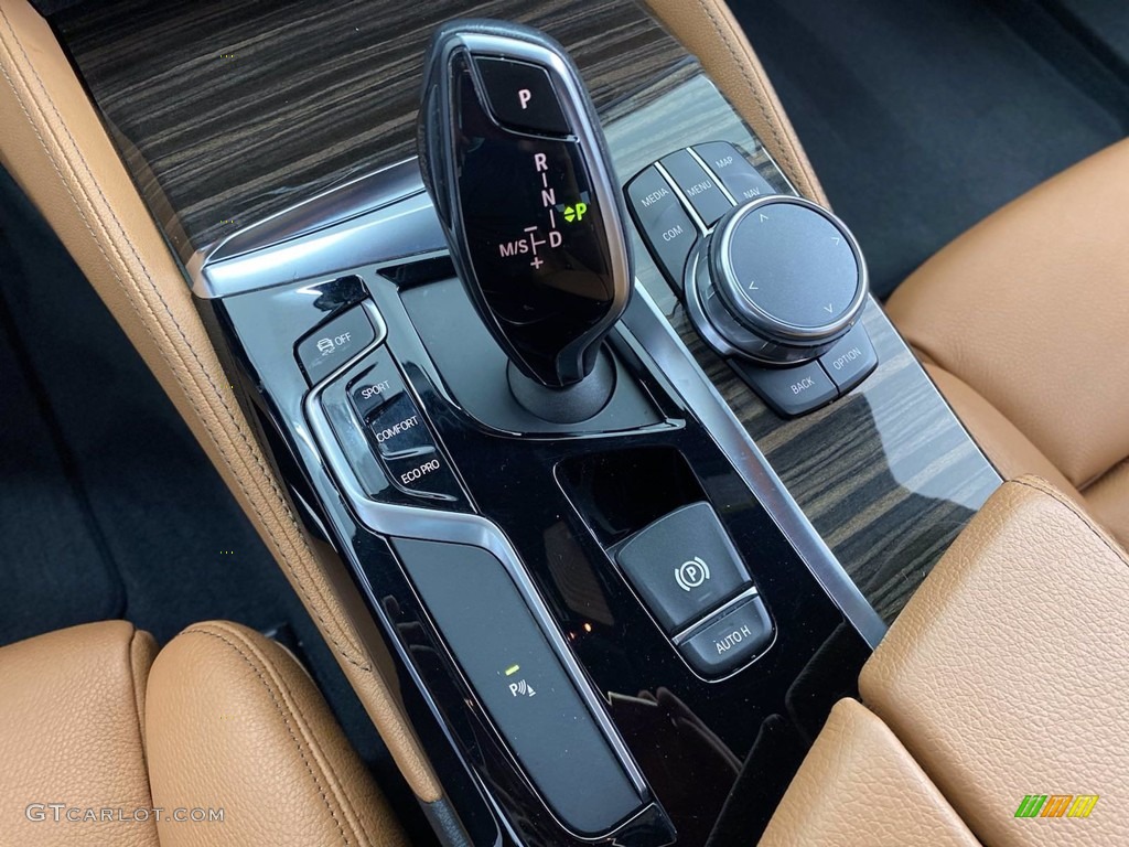 2018 5 Series 540i Sedan - Carbon Black Metallic / Cognac photo #27