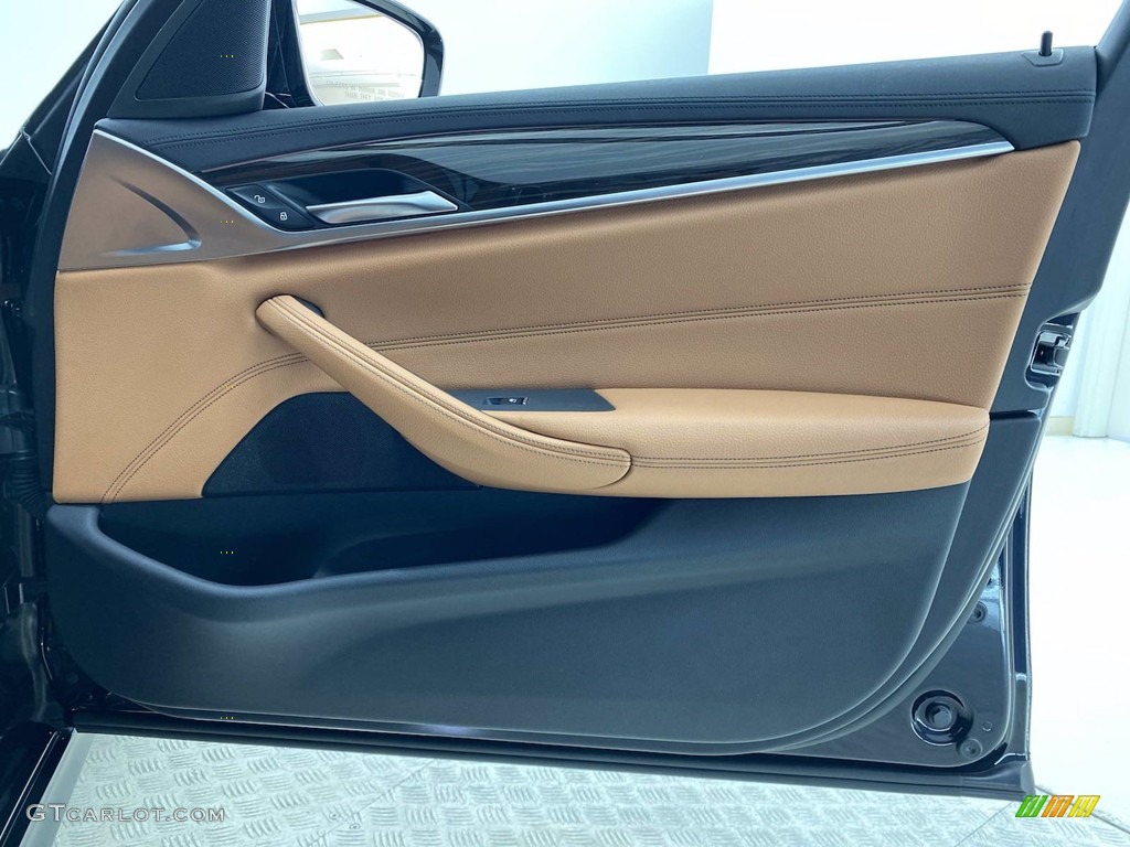2018 5 Series 540i Sedan - Carbon Black Metallic / Cognac photo #32