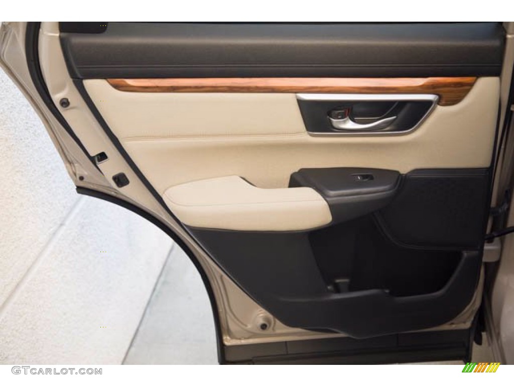 2018 CR-V EX AWD - Sandstorm Metallic / Ivory photo #30