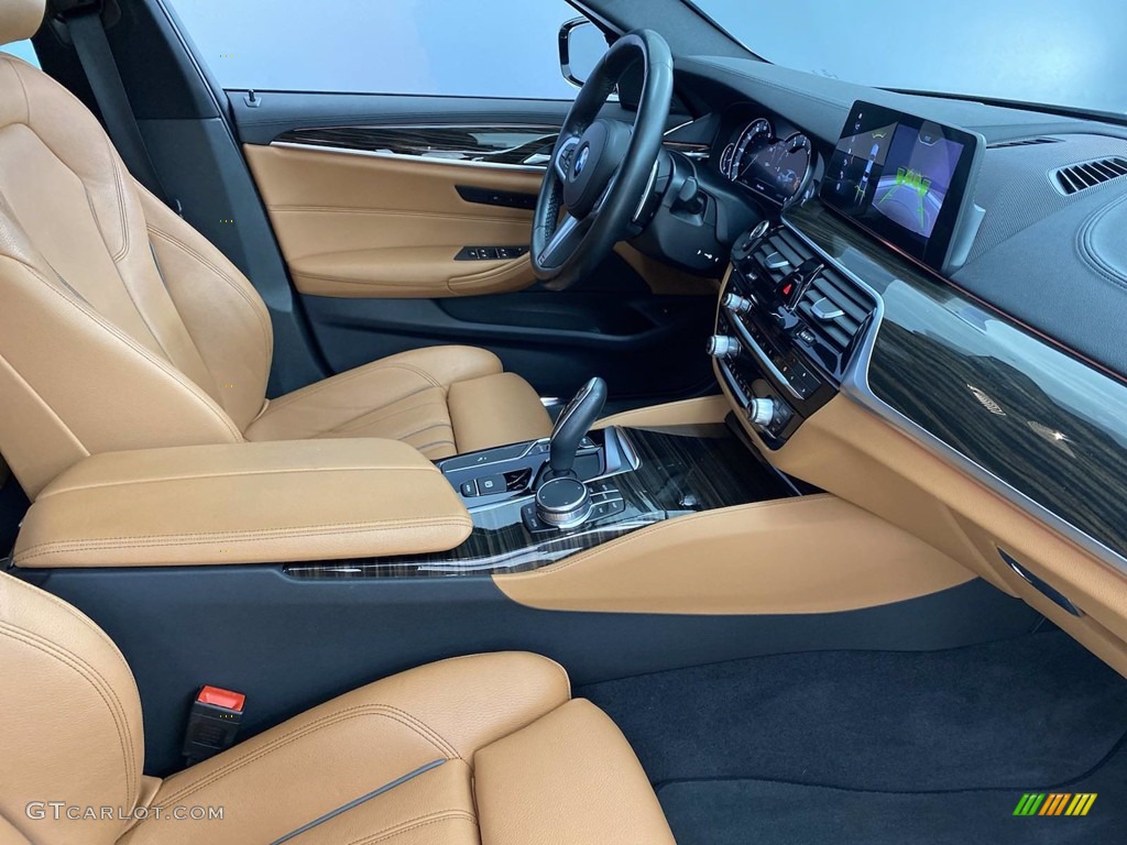 2018 5 Series 540i Sedan - Carbon Black Metallic / Cognac photo #33