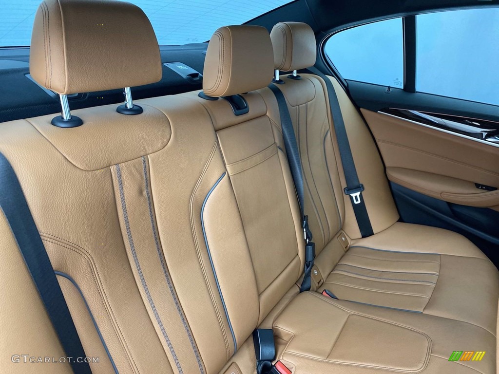 2018 5 Series 540i Sedan - Carbon Black Metallic / Cognac photo #36