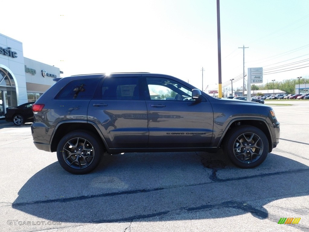 2021 Grand Cherokee Limited 4x4 - Granite Crystal Metallic / Black photo #3