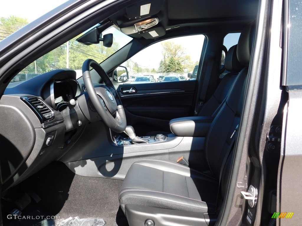 2021 Grand Cherokee Limited 4x4 - Granite Crystal Metallic / Black photo #9