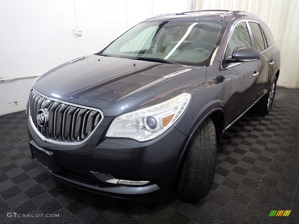 2013 Enclave Leather - Iridium Metallic / Titanium Leather photo #10