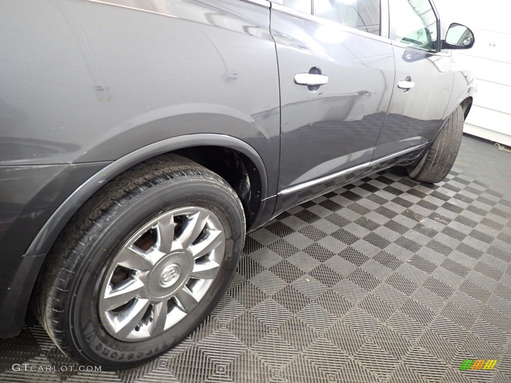 2013 Enclave Leather - Iridium Metallic / Titanium Leather photo #22