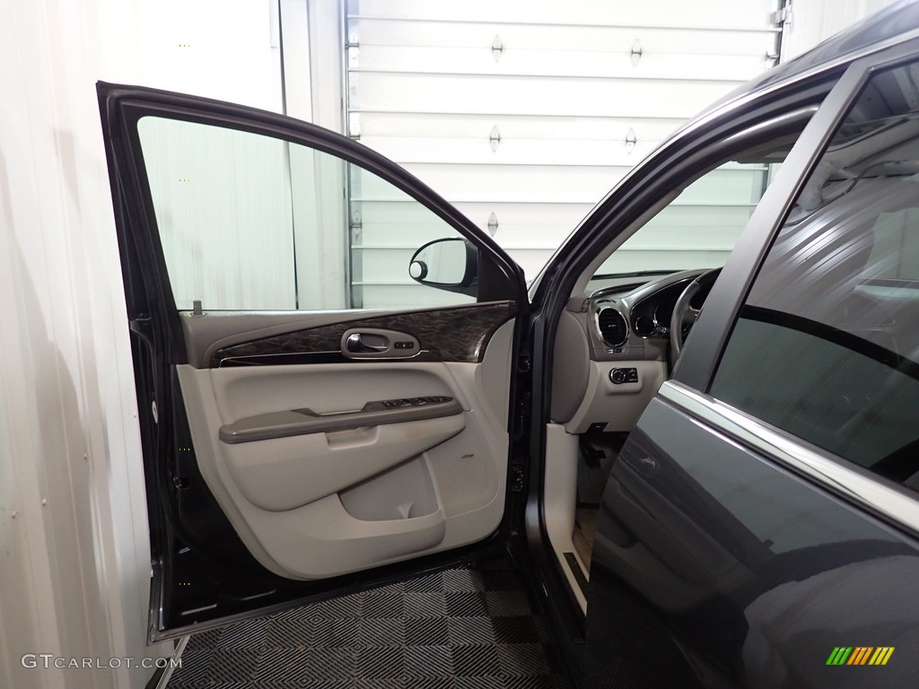2013 Enclave Leather - Iridium Metallic / Titanium Leather photo #24