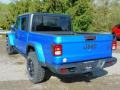 2021 Hydro Blue Pearl Jeep Gladiator Willys 4x4  photo #7