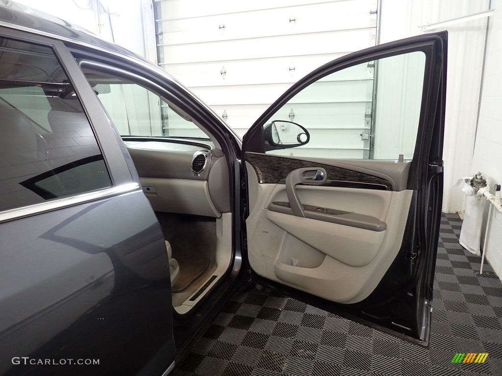 2013 Enclave Leather - Iridium Metallic / Titanium Leather photo #36