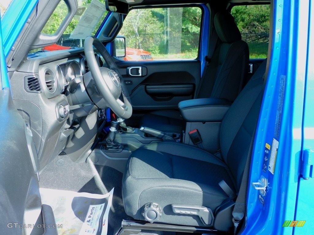2021 Gladiator Willys 4x4 - Hydro Blue Pearl / Black photo #10