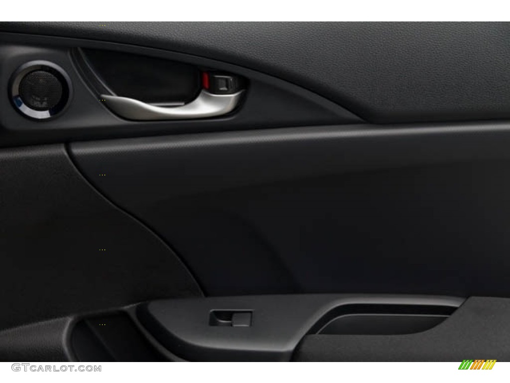 2021 Civic EX Hatchback - Crystal Black Pearl / Black photo #34
