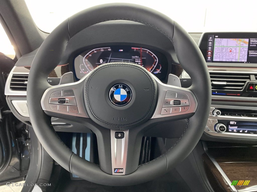 2022 7 Series 740i Sedan - Dravit Gray Metallic / Black photo #14