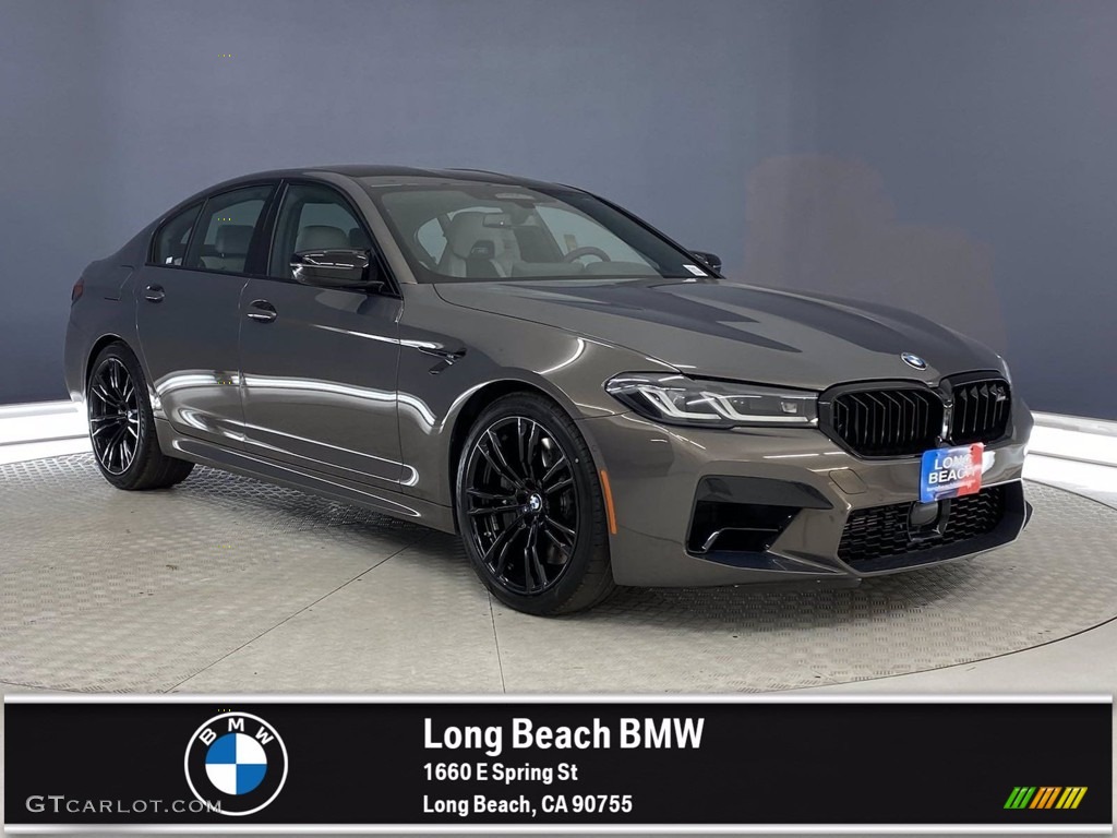 2021 M5 Sedan - Alvite Gray Metallic / Silverstone photo #1