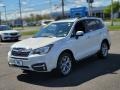 Crystal White Pearl 2017 Subaru Forester 2.5i Touring