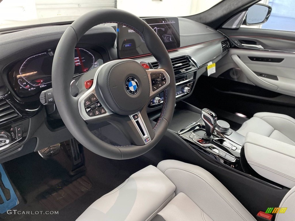 Silverstone Interior 2021 BMW M5 Sedan Photo #141848529