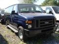 Dark Blue Pearl - E Series Van E350 Super Duty XL Extended Passenger Photo No. 3