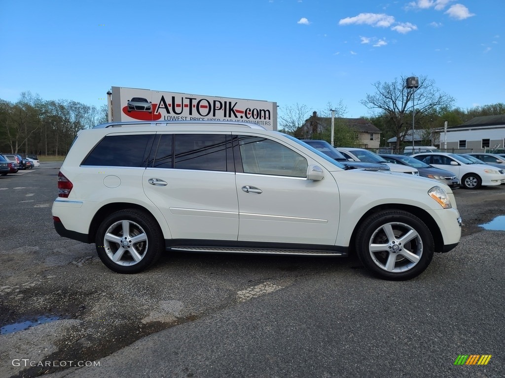 2009 GL 450 4Matic - Arctic White / Cashmere photo #3