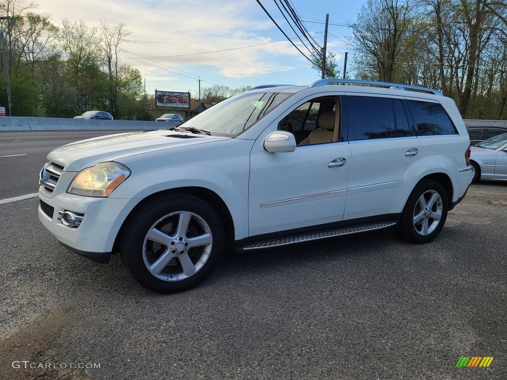 2009 GL 450 4Matic - Arctic White / Cashmere photo #10