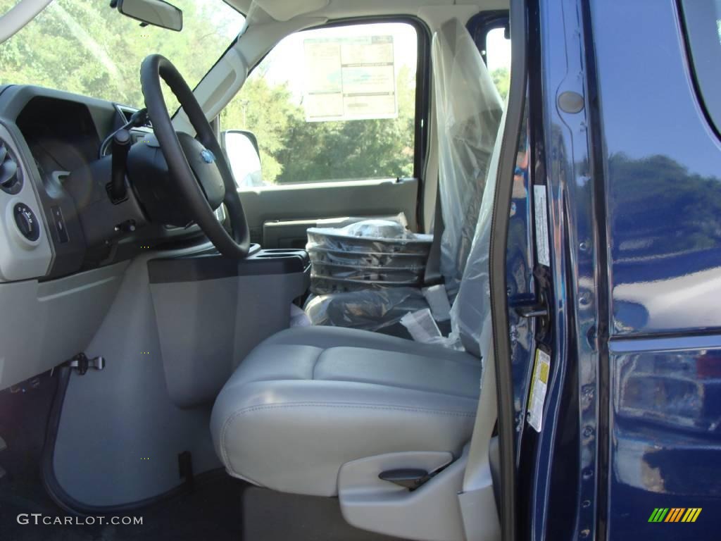 2009 E Series Van E350 Super Duty XL Extended Passenger - Dark Blue Pearl / Medium Flint photo #12
