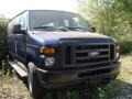 2009 Dark Blue Pearl Ford E Series Van E350 Super Duty XL Extended Passenger  photo #24