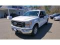 2021 Oxford White Ford F150 XL SuperCrew 4x4  photo #3