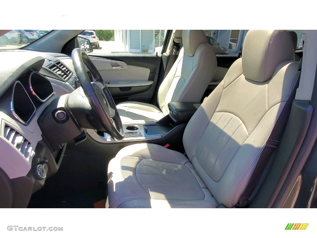 2011 Traverse LTZ AWD - Steel Green Metallic / Light Gray/Ebony photo #11