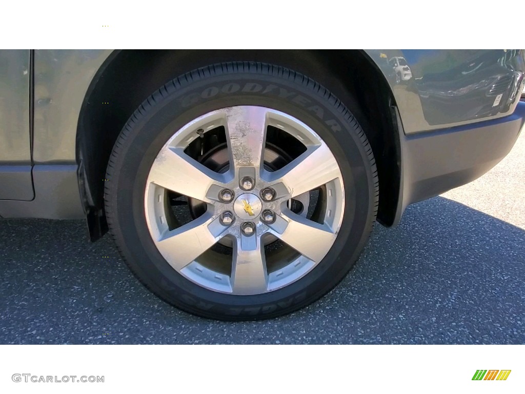 2011 Traverse LTZ AWD - Steel Green Metallic / Light Gray/Ebony photo #20