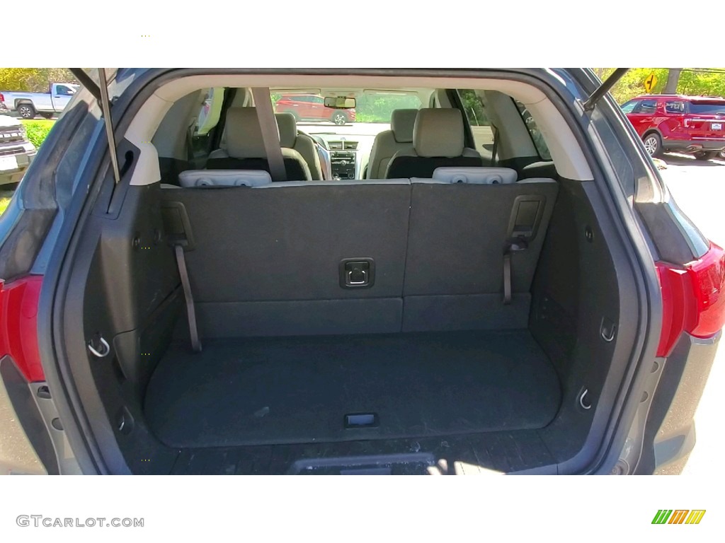 2011 Traverse LTZ AWD - Steel Green Metallic / Light Gray/Ebony photo #21