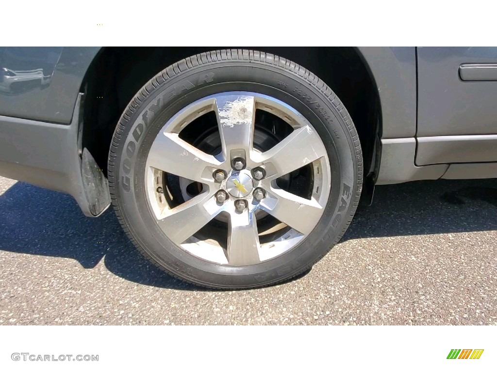 2011 Traverse LTZ AWD - Steel Green Metallic / Light Gray/Ebony photo #22