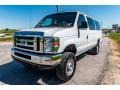 2014 Oxford White Ford E-Series Van E350 XLT 4x4 Passenger Van  photo #8