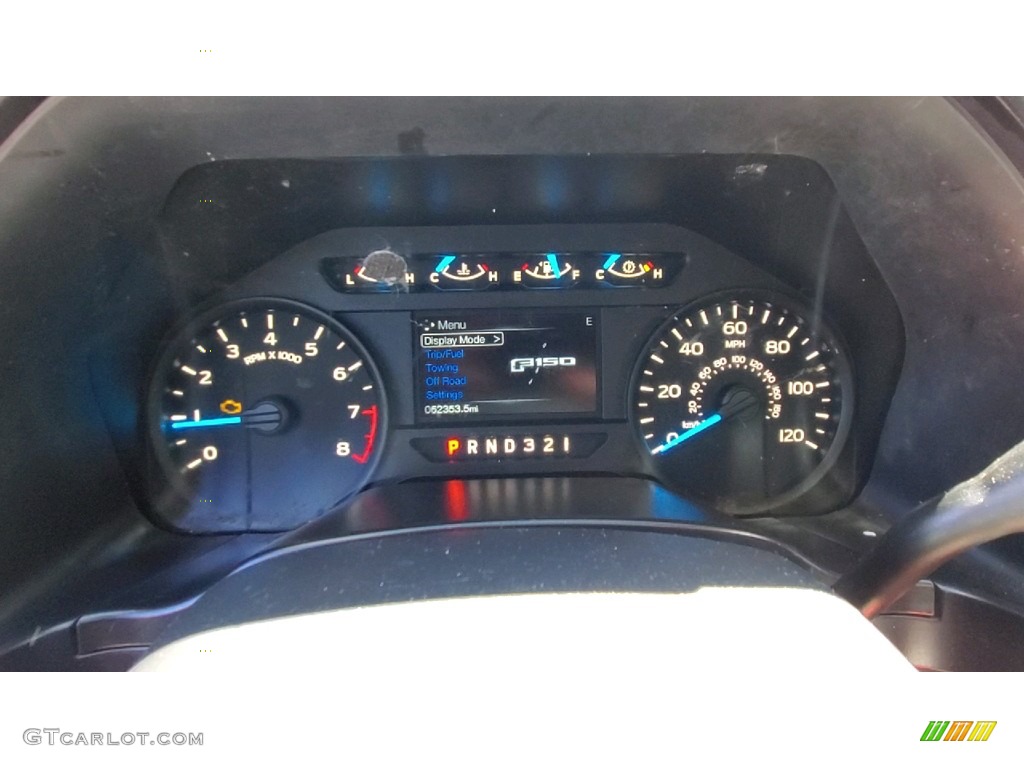 2017 F150 XL SuperCab 4x4 - Oxford White / Earth Gray photo #13