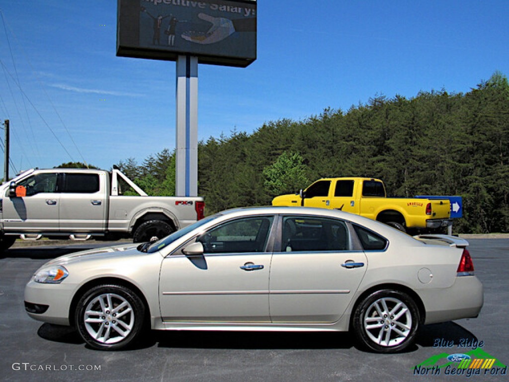 2012 Impala LTZ - Gold Mist Metallic / Neutral photo #2