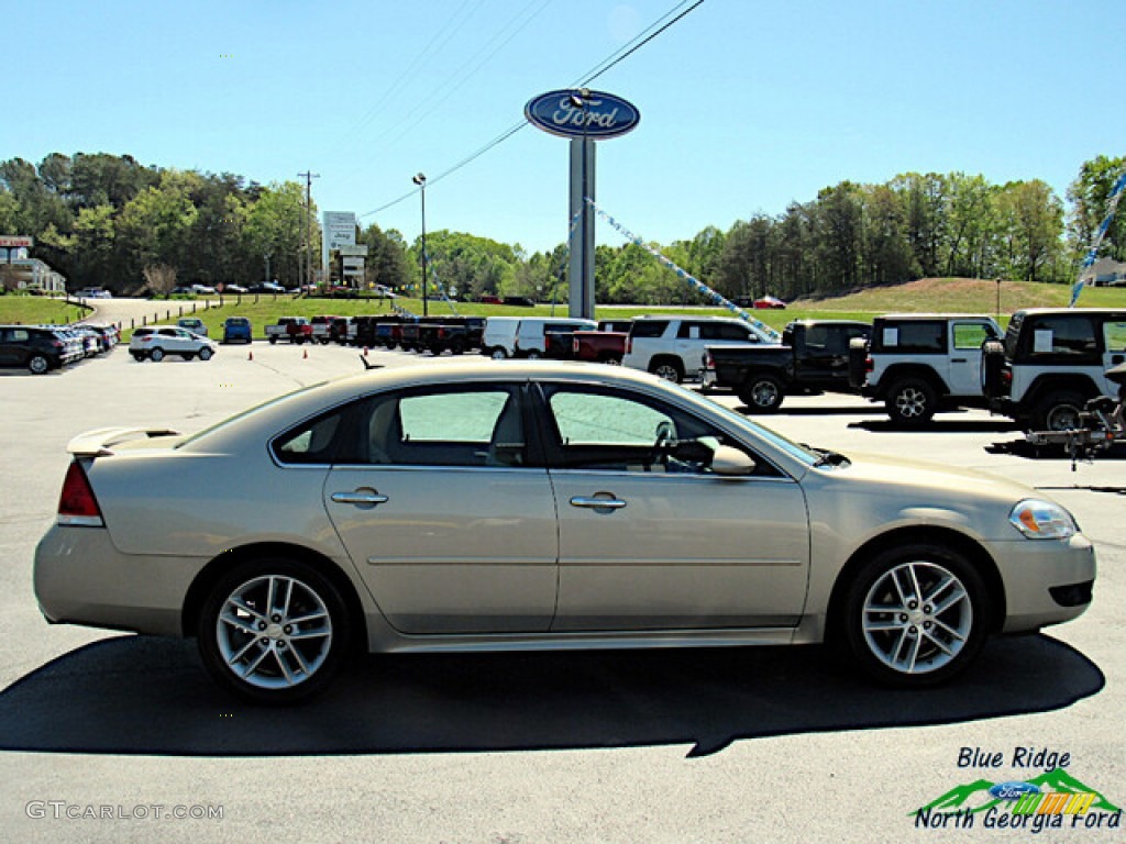 2012 Impala LTZ - Gold Mist Metallic / Neutral photo #6