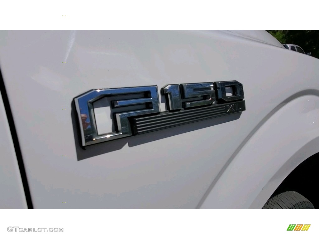 2017 F150 XL SuperCab 4x4 - Oxford White / Earth Gray photo #25