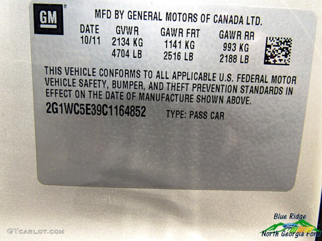 2012 Impala LTZ - Gold Mist Metallic / Neutral photo #23