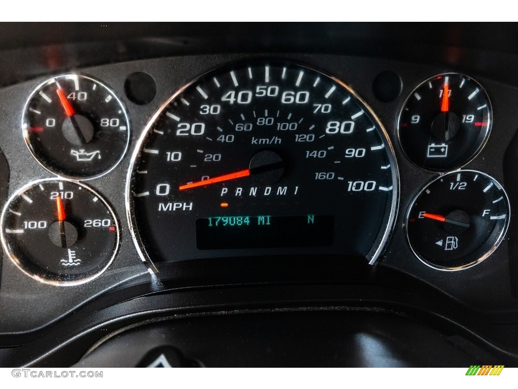2012 Chevrolet Express 2500 Cargo Van Gauges Photo #141853550
