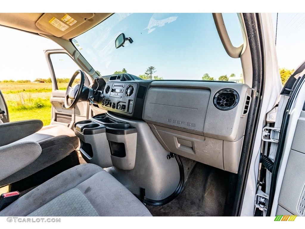 2013 E Series Van E350 XL Extended Passenger - Oxford White / Medium Flint photo #26