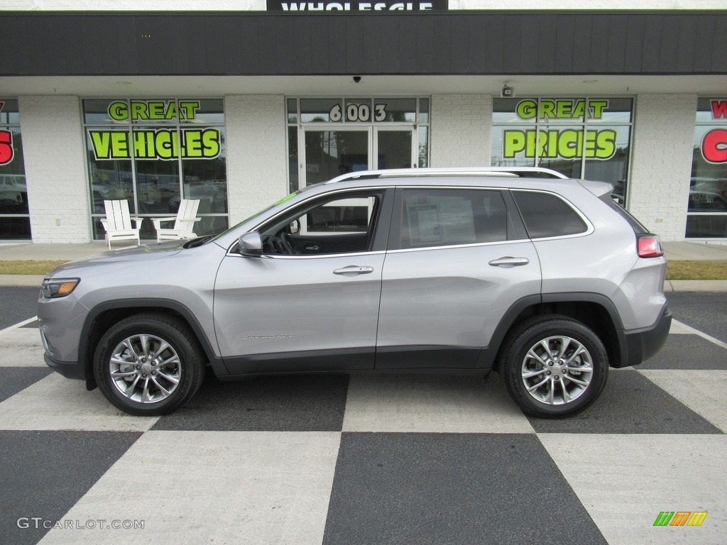 2019 Cherokee Latitude Plus - Billet Silver Metallic / Black photo #1