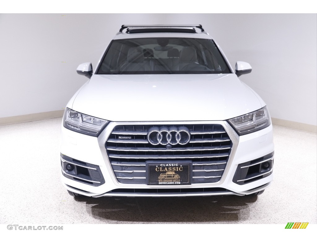 2017 Q7 3.0T quattro Prestige - Glacier White Metallic / Rock Gray photo #2