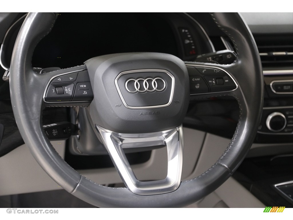 2017 Audi Q7 3.0T quattro Prestige Steering Wheel Photos