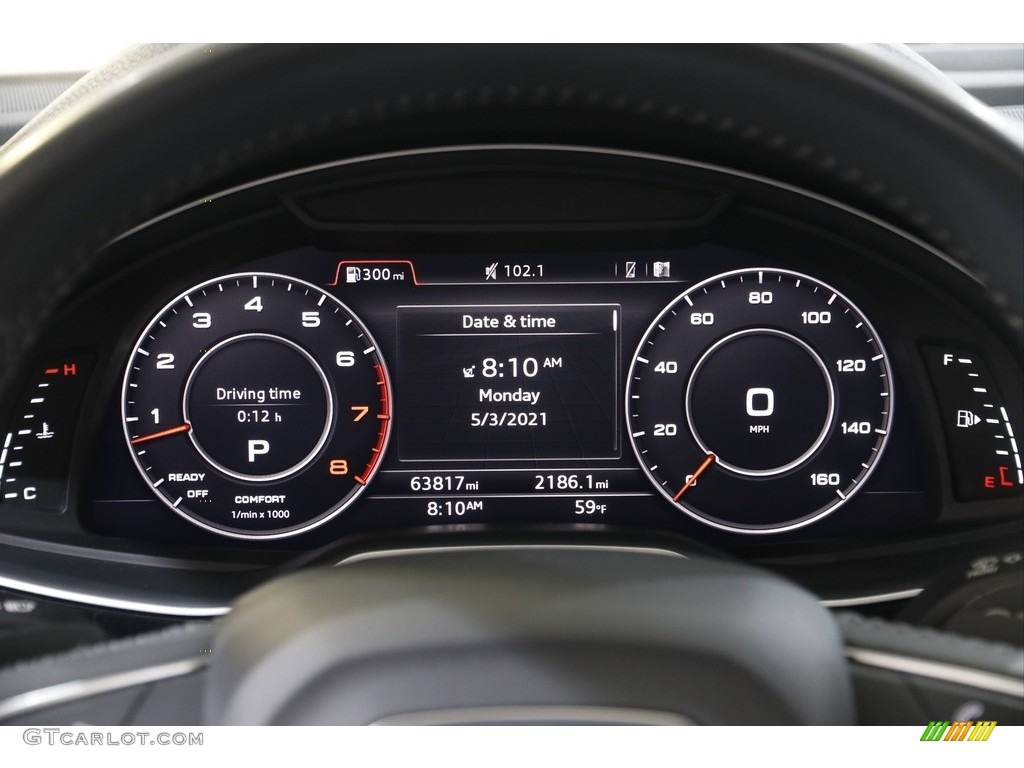 2017 Audi Q7 3.0T quattro Prestige Gauges Photo #141854505