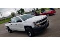 2016 Summit White Chevrolet Silverado 1500 WT Crew Cab 4x4  photo #7