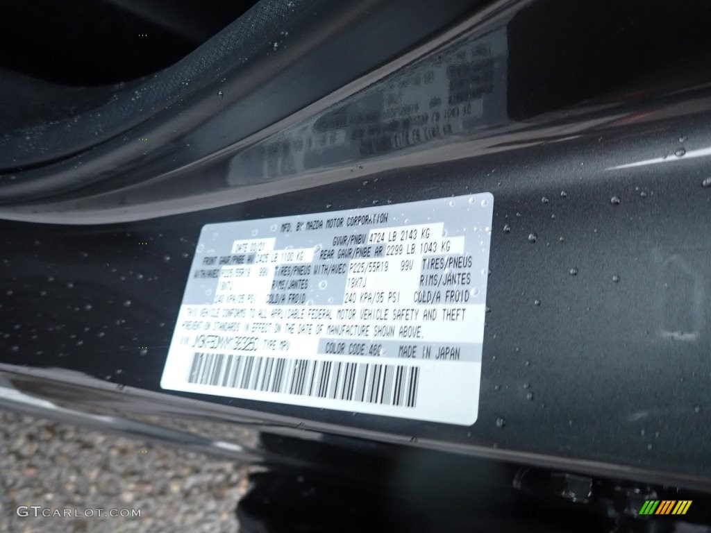 2021 CX-5 Grand Touring AWD - Machine Gray Metallic / Black photo #10