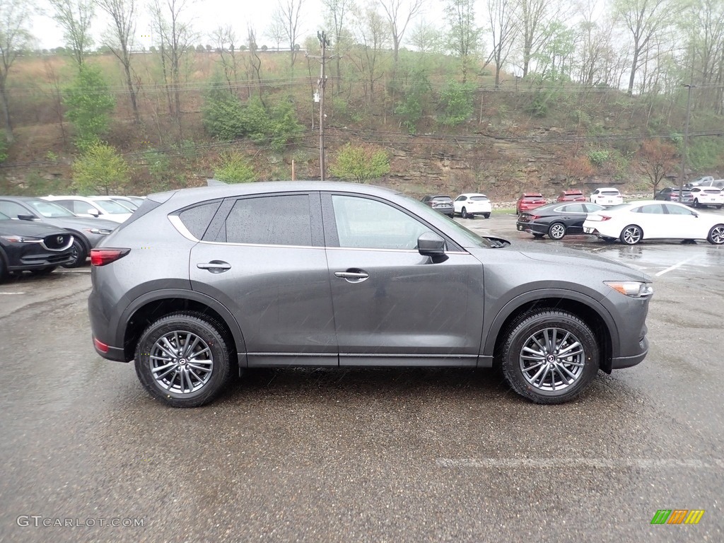 Machine Gray Metallic 2021 Mazda CX-5 Touring AWD Exterior Photo #141855502