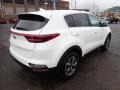 2022 Snow White Pearl Kia Sportage LX AWD  photo #2