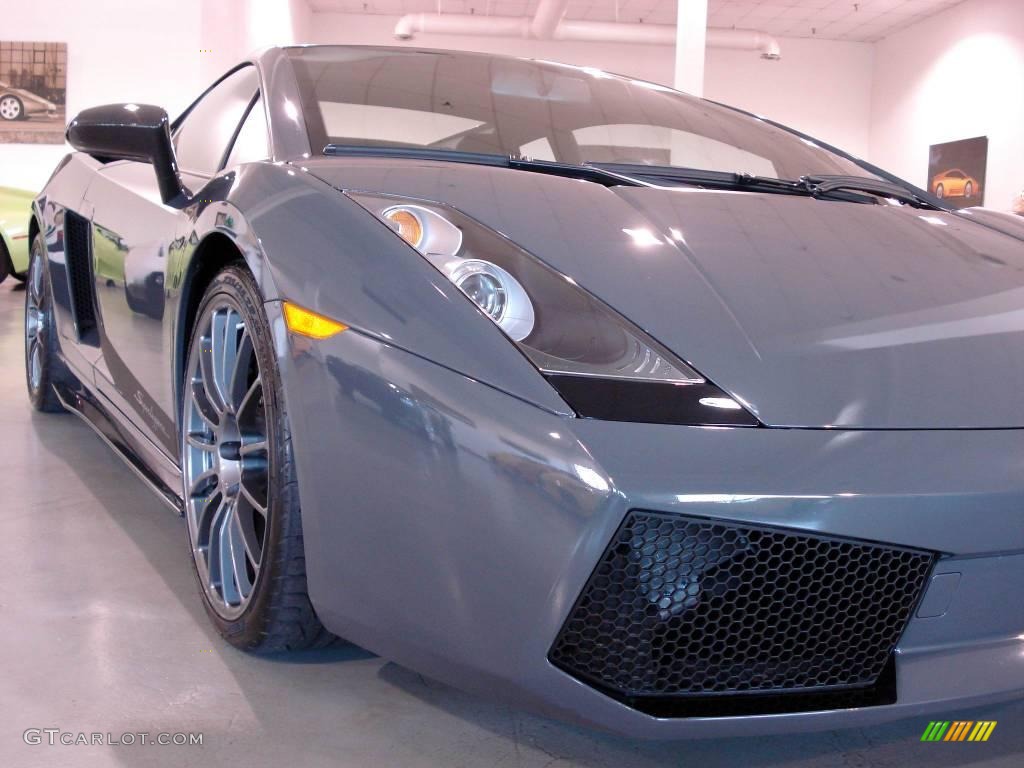 2008 Gallardo Superleggera - Grigio Telesto Metallic (Grey) / Nero Superleggera photo #5