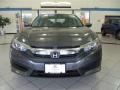 Modern Steel Metallic - Civic LX Sedan Photo No. 2